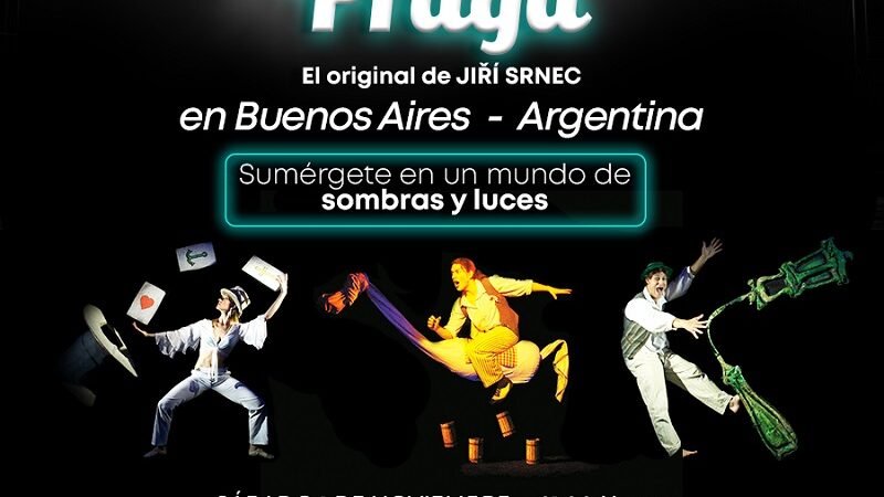 TEATRO NEGRO DE PRAGA en ARGENTINA. Sábado 1ro de noviembre en el Teatro Opera. Entradas a través de Ticketek.