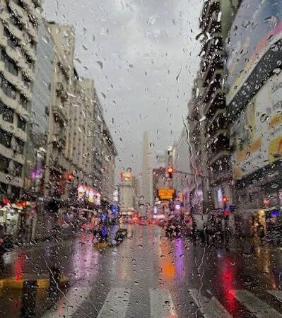 FUERTE TORMENTA CON GRANIZO AZOTÓ A CAPITAL Y EL GRAN BUENOS AIRES